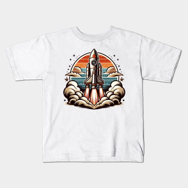 Rocket Kids T-Shirt by Vehicles-Art